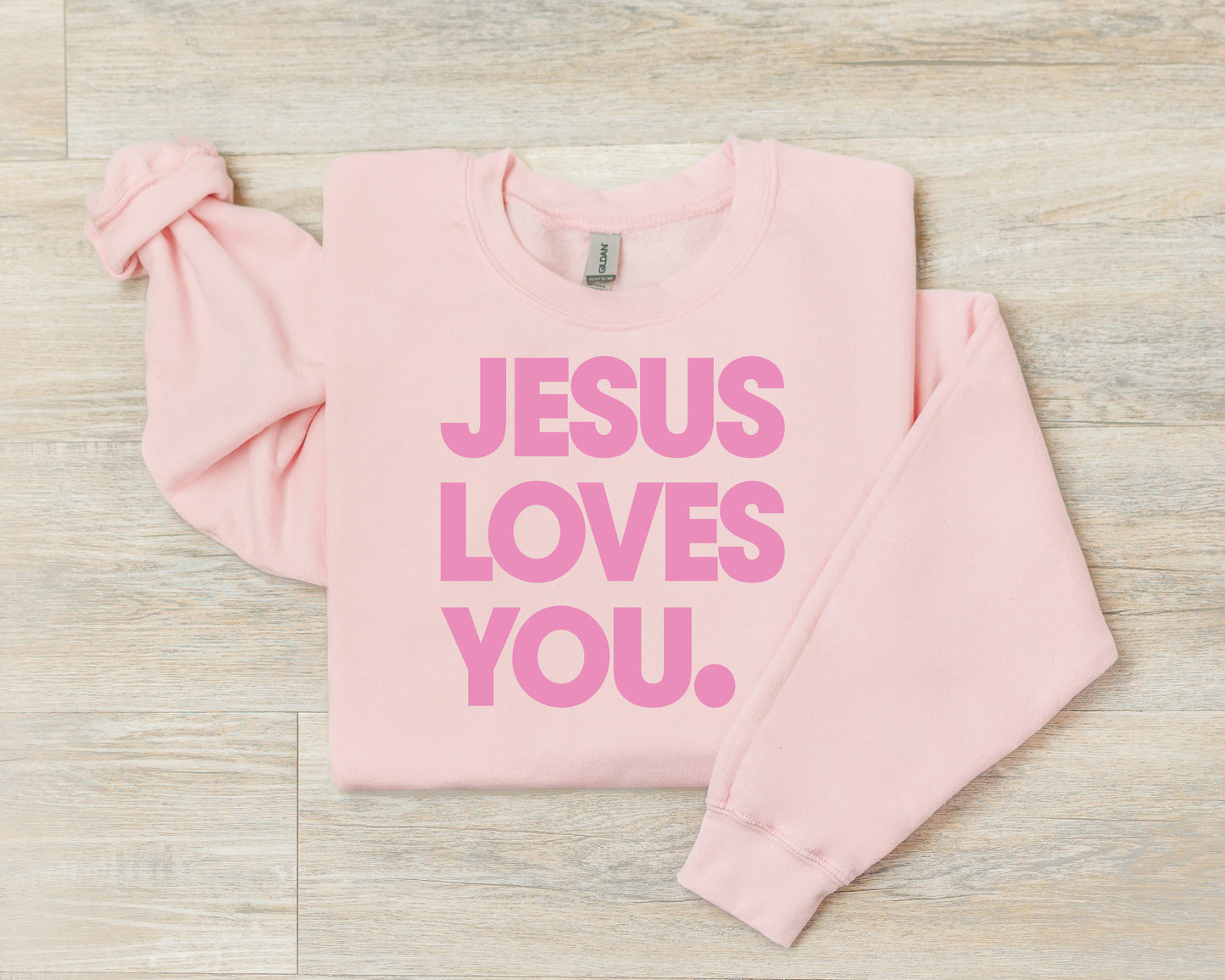 Jesus Loves You crewneck