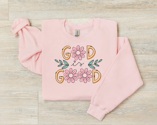 God is GOOD crewneck