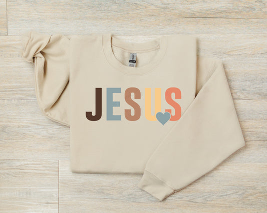 JESUS crewneck