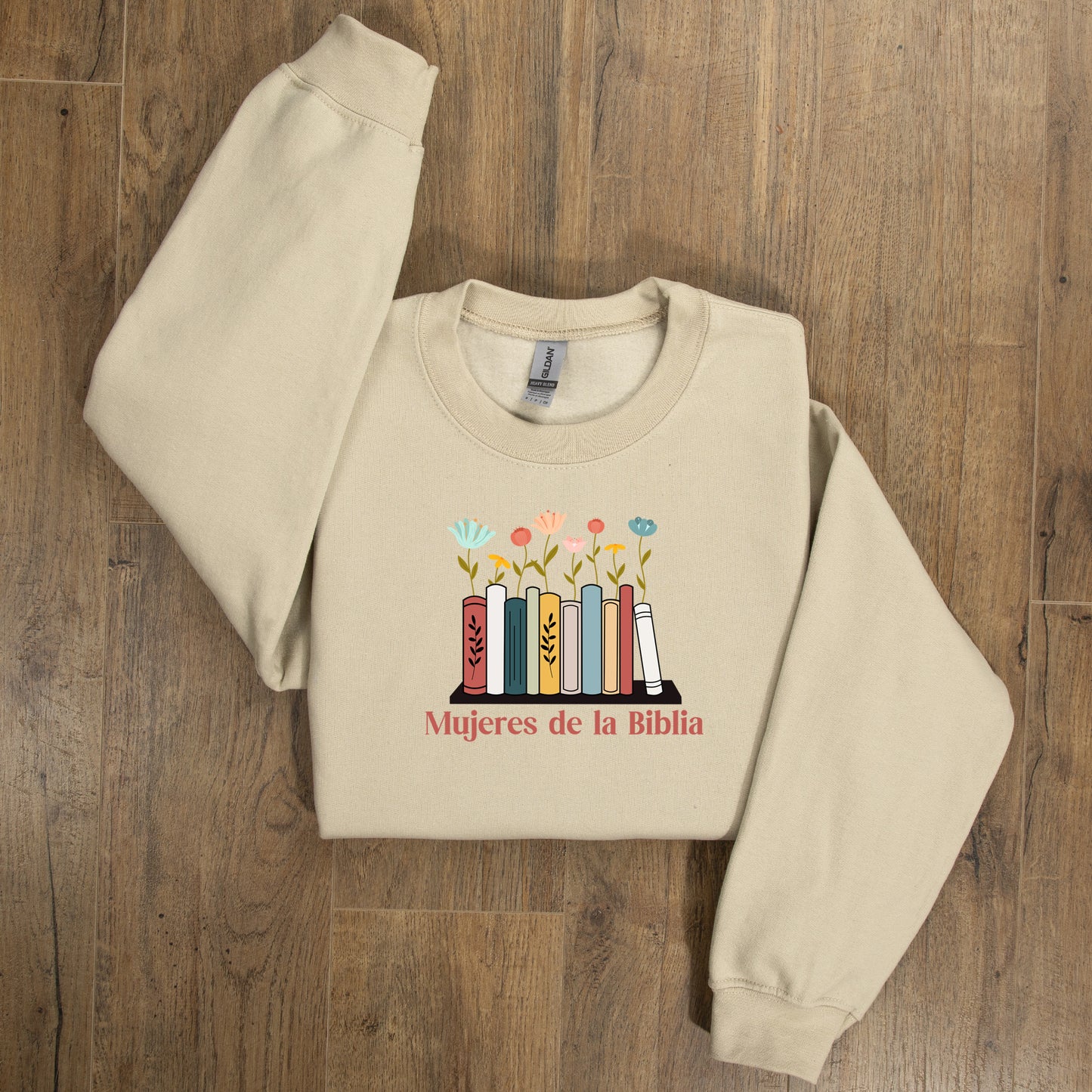 Mujeres de la biblia women crewneck